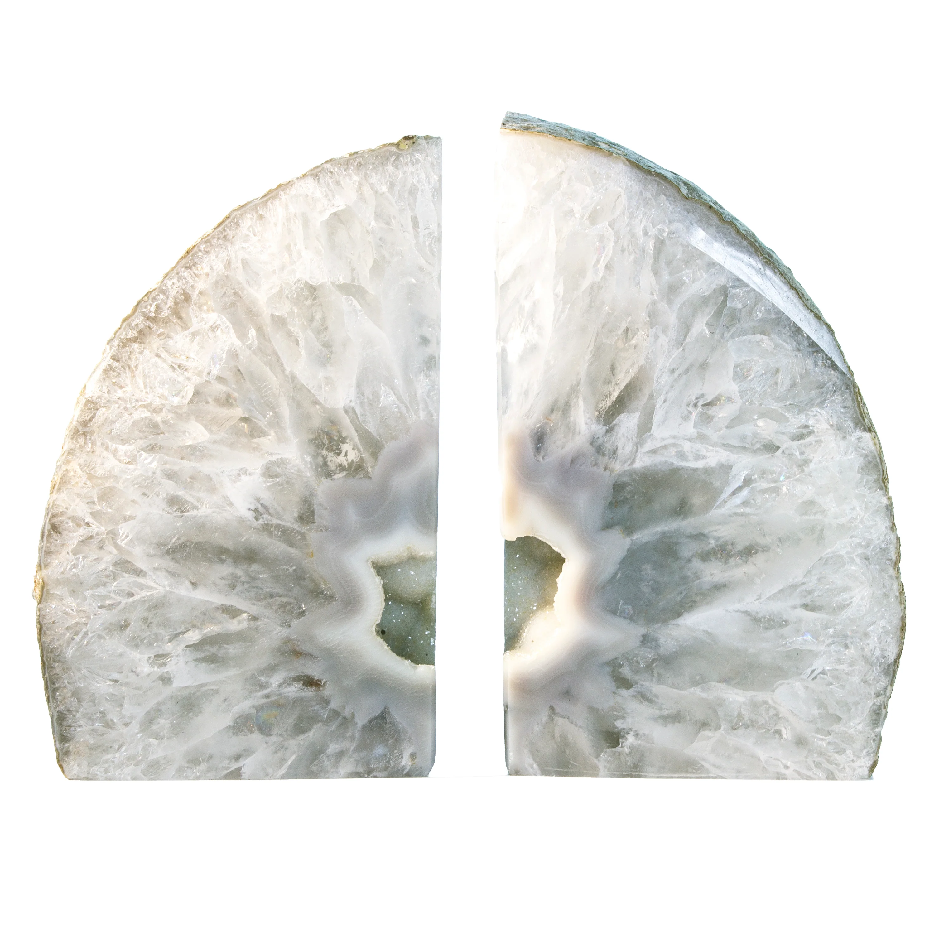 Agate Bookends Natural Color - Image 4