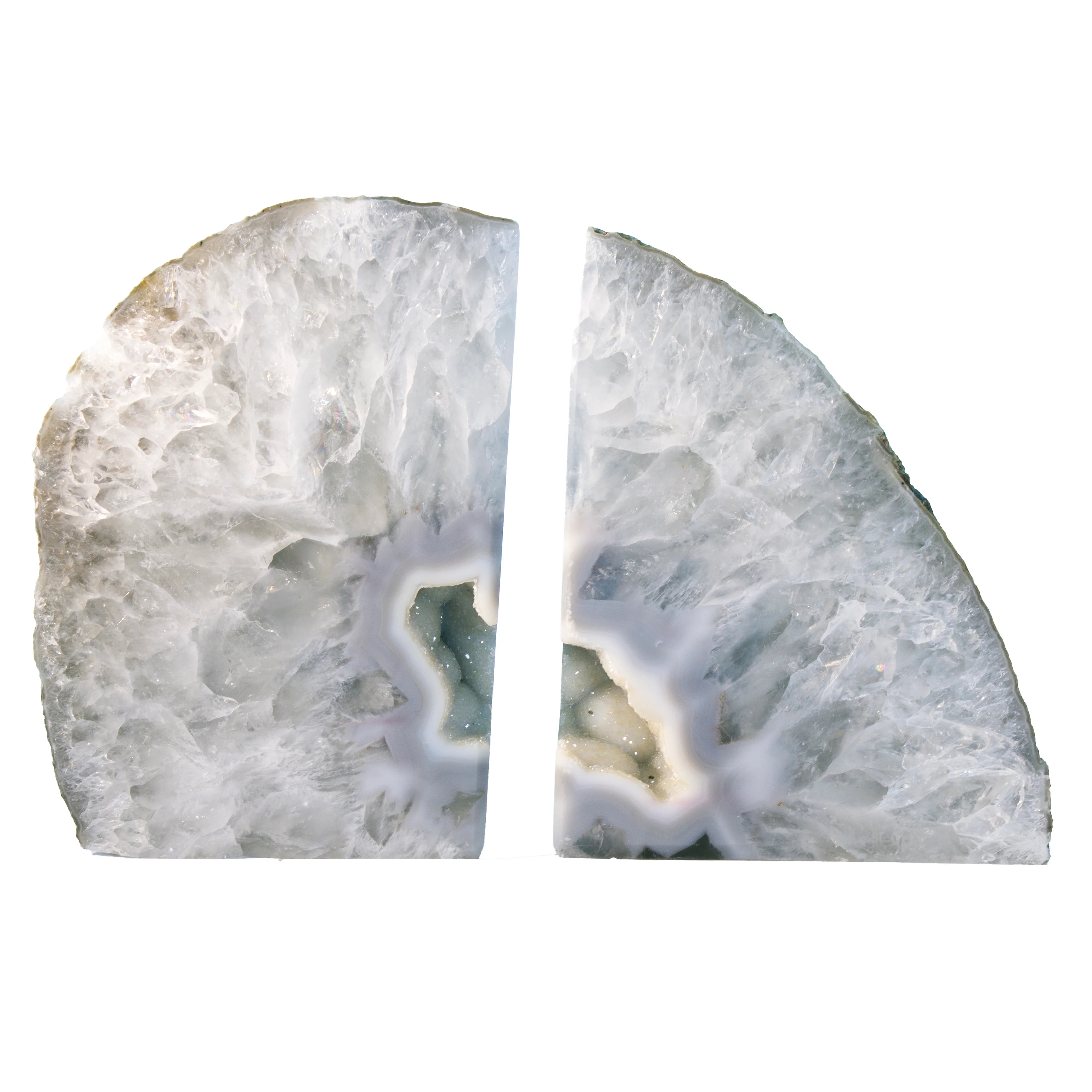 Agate Bookends Natural Color - Image 5