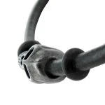 Stainless Steel Skull Wrap Men's Bracelet - Image 3